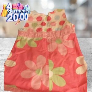 Mini boden floral sleeveless dress size 12-18 months